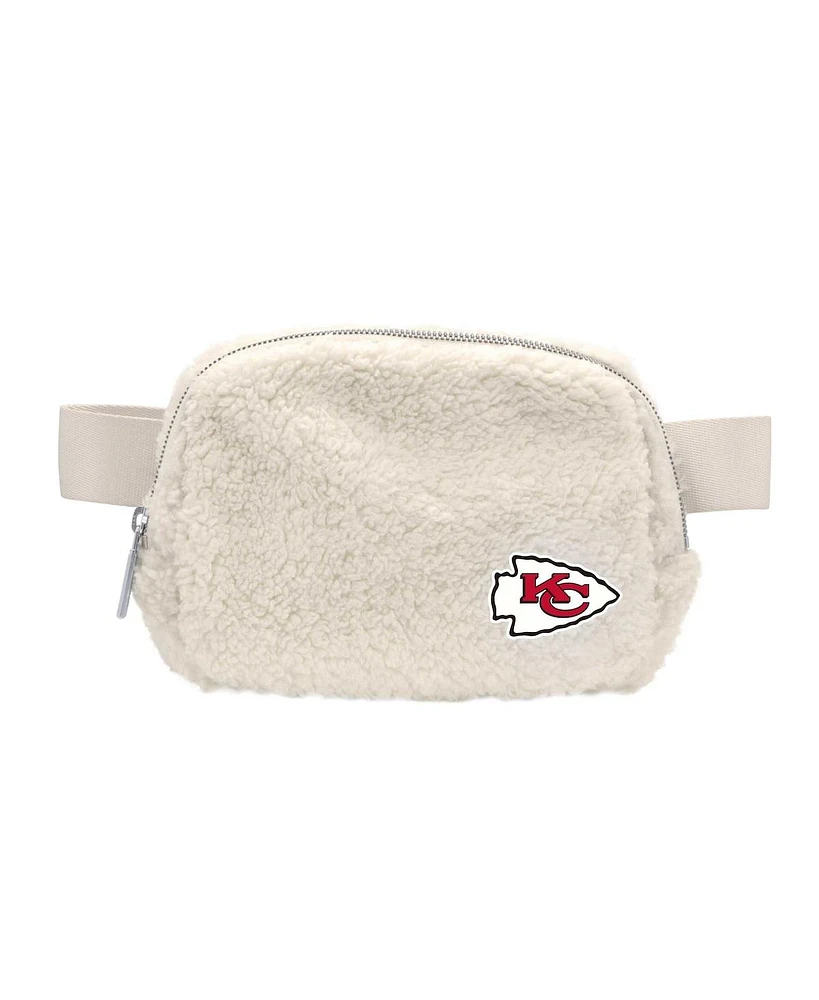 Logo Brands Kansas City Chiefs Sherpa Fanny Pack