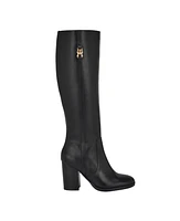 Tommy Hilfiger Women's Ursy Tall Shaft Block Heel Boots