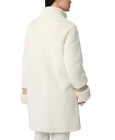 Soia & Kyo Women's Fiala Faux Sherpa Coat