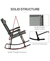 Rocking Chair Set for Patio and Yard