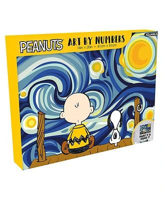 Peanuts Starry Night Art By Numbers Craft Kit