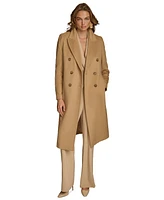 Donna Karan New York Women's Double-Breasted Reefer Coat