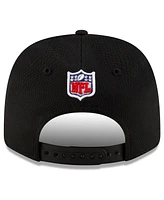 New Era Men's Black Philadelphia Eagles 2024 Sideline 9SEVENTY Stretch-Snap Hat