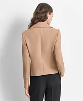 Dkny Women's Asymmetrical-Front Moto Jacket