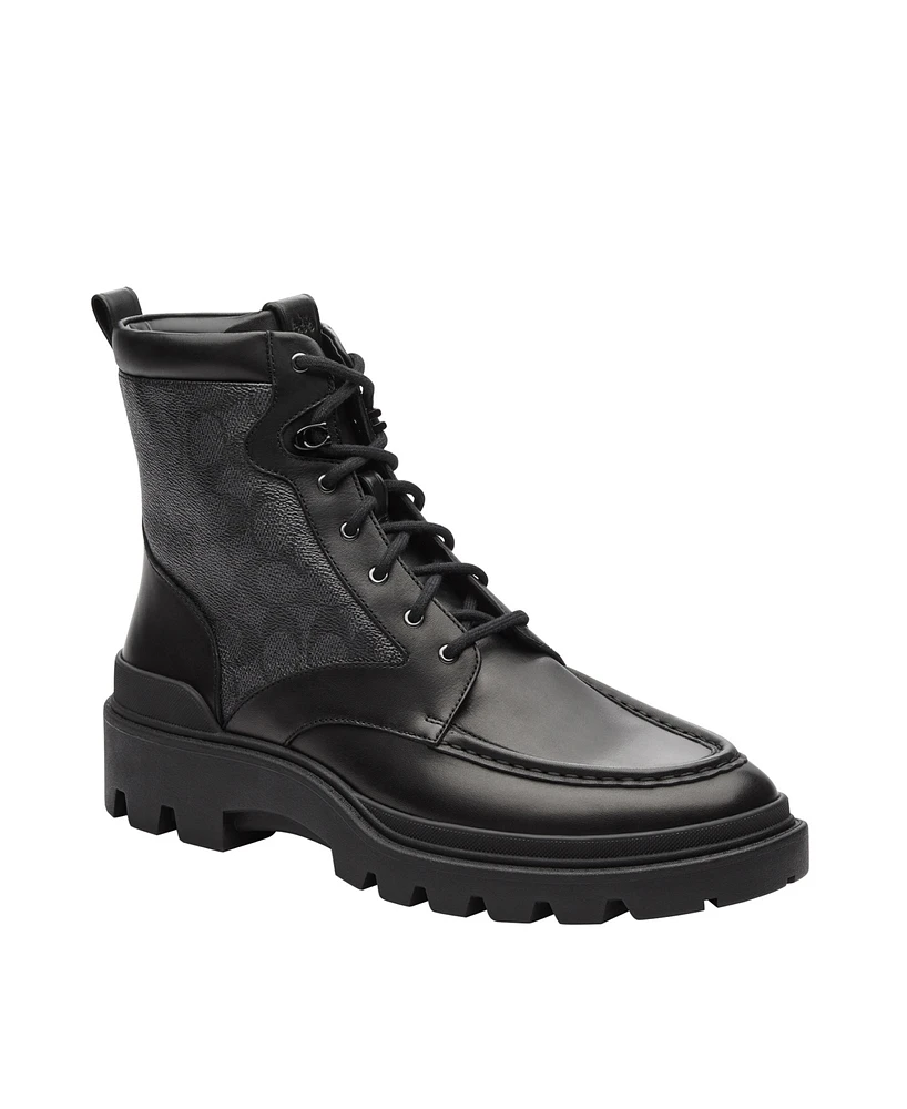 Coach Men's Connor Signature Zip Boot