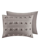 Intelligent Design Lucy Clip Jacquard 3-Piece Duvet Cover Set, Twin/Twin Xl