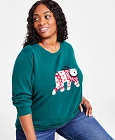 Tommy Hilfiger Plus Polar Bear Graphic Sweater