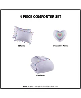 Intelligent Design Tessa Tassel 3-Pc. Comforter Set, Twin