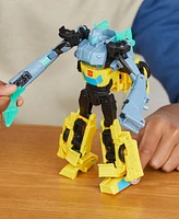 Transformers EarthSpark Cyber-Combiner Bumblebee and Mo Malto Action Figure