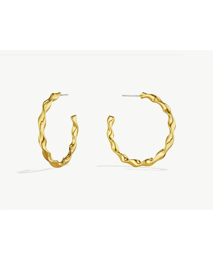 Soko Twist Hoop Earring