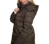 Guess Women's Carolyn Long Down Puffer Jacket