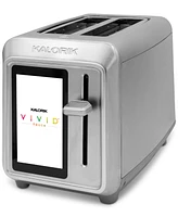 Kalorik Vivid 2-slice Tft Toaster with Touchscreen