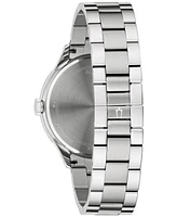 Bulova Men's Stainless Steel Bracelet Watch 42mm