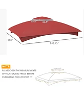 10' x 12' Gazebo Canopy Replacement (Top Only)