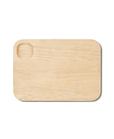 Caraway Home Small Birch Wood Cutting Board