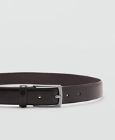 Mango Men's Leather Belt