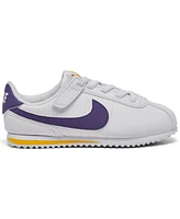 Nike Little Kids' Cortez EasyOn Casual Sneakers from Finish Line