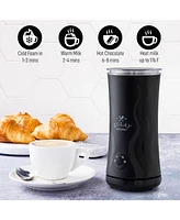 Zulay Kitchen Powerful 4-in-1 Electric Milk Frother and Steamer