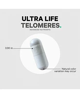 Codeage Ultra Life Telomeres Supplement - 5 Mthf Folate Vitamin B9, Vitamin B12 Methylcobalamin, Vitamin D3, L-Theanine, Ashwagandha