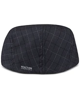 Kenneth Cole Reaction Men's Mesh Plaid Flat Top Cap