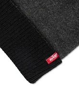 Levi's Men's Contrast Beanie & Logo Glove Set