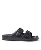 Dearfoams EcoCozy Women's Sustainable Double Buckle Sandal