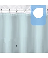 72" W x H Heavy Duty Fabric Shower Curtain Washable
