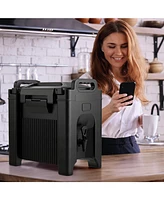 Skonyon 2.5 Gallon Insulated Beverage Server Dispenser-Black