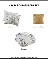 Madison Park Gemma 4-Pc. Comforter Set