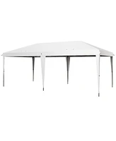 10' x 19.2' Pop-Up Canopy Tent: Heavy-Duty Sun Protection Shelter
