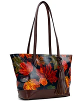 Patricia Nash Verzi Large Leather Tote