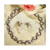 Sohi Women's Spiral Jewellery Set