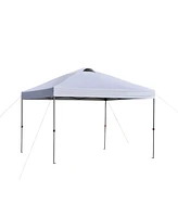 Simplie Fun Pop Up Canopy Tent | 10'x10' Instant Sun Shelter with Adjustable Height