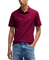 Boss by Hugo Men's Logo Patch Slim-Fit Polo