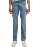 Boss by Hugo Men's Delaware Slim-Fit Bright-Blue Jeans