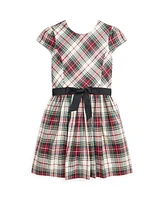 Polo Ralph Lauren Big Girls Plaid Twill Dress