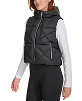 Calvin Klein Women's Quilted Hooded Vest