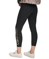 Calvin Klein Performance Women's High-Rise Logo 7/8 Leggings