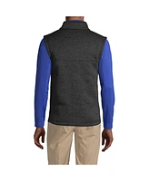Lands' End Men's Sweater Fleece Vest