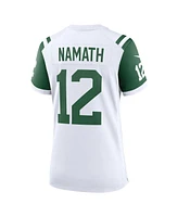 Nike Women's Joe Namath White New York Jets Classic Alternate Retired Player Game Jersey