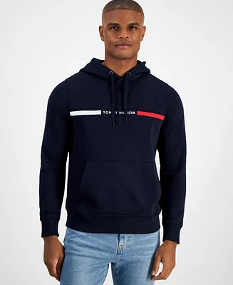 Tommy Hilfiger Men's Chest Logo Hoodie