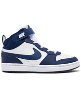 Nike Little Boys Court Borough Mid 2 Casual Sneakers from Finish Line