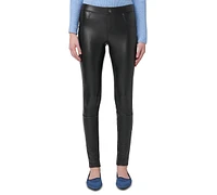 Hue Women's Faux-Leather Leggings