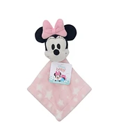 Lambs Ivy Disney Baby Minnie Mouse Pink Stars Security Blanket/Lovey