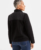 Style & Co Women's Sherpa Jacket, Created for Macy's