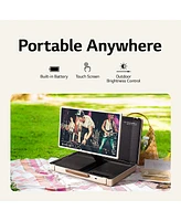 Lg 27" Briefcase Tv Qled Hd Hdr - 27LX5QKNA