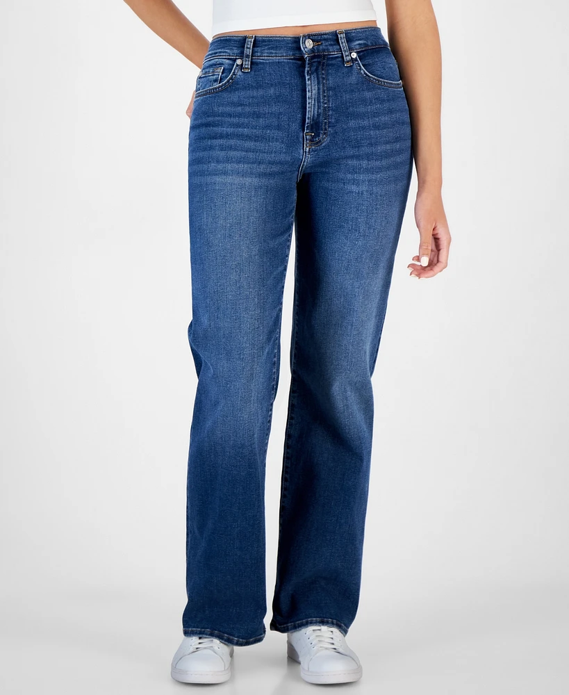 7 For All Mankind Women's Alexa Wide-Leg Jeans