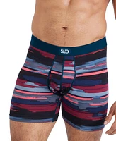 Saxx Men's Daytripper Moisture-Wicking Printed Boxer Briefs