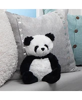 Lambs & Ivy Wild Life Black/White Plush Panda Bear Stuffed Animal Toy - Lucky