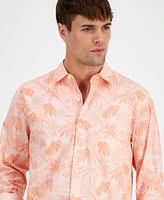 Tommy Bahama Men's Digital Palms Regular-Fit Printed Button-Down Shirt